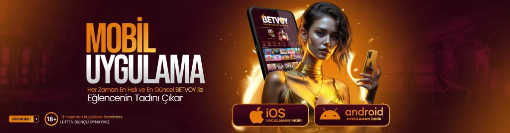 Betvoy Mobil Uygulama Arayüzü